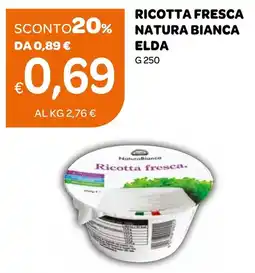 Ekom Ricotta fresca Elda offerta