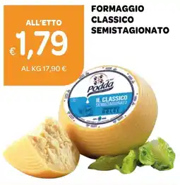 Ekom Formaggio classico semistagionato Podda offerta