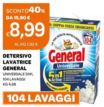 Ekom Detersivo lavatrice General Universale 5in1 offerta