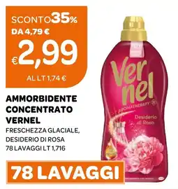 Ekom Ammorbidente concentrato Vernel offerta