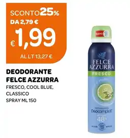 Ekom Deodorante Felce Azzurra Fresco offerta