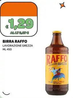 Ekom Birra Raffo Lavorazione Grezza offerta