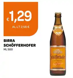 Ekom Birra Schöfferhofer offerta