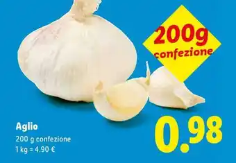 Lidl Aglio offerta