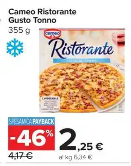 Carrefour Cameo Ristorante Gusto Tonno offerta