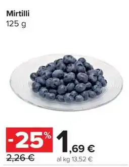 Carrefour Mirtilli offerta