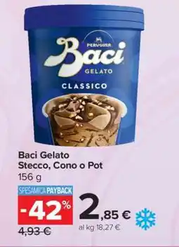 Carrefour Baci Gelato Stecco, Cono o Pot offerta