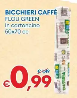 MD Discount BICCHIERI CAFFÈ offerta