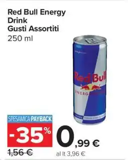 Carrefour Red Bull Energy Drink Gusti Assortiti offerta