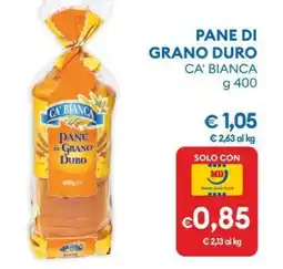 MD Discount PANE DI GRANO DURO offerta