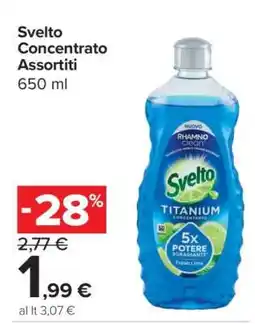 Carrefour Svelto Concentrato Assortiti offerta