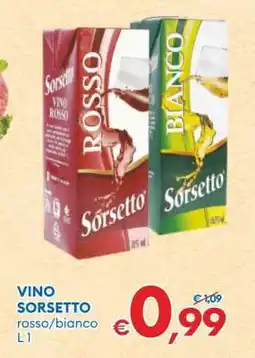 MD Discount VINO SORSETTO offerta
