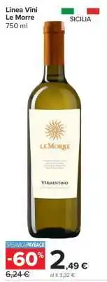 Carrefour Linea Vini Le Morre offerta