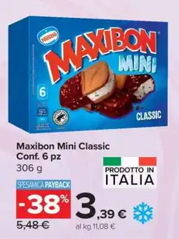 Carrefour Maxibon Mini Classic Conf. 6 pz offerta