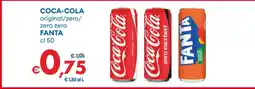 MD Discount COCA-COLA original/zero/zero zero FANTA cl 50 offerta