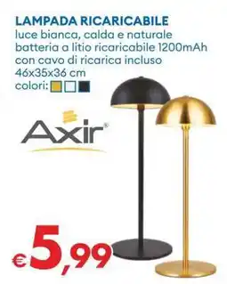 MD Discount LAMPADA RICARICABILE offerta