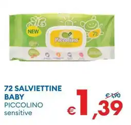MD Discount 72 SALVIETTINE BABY offerta