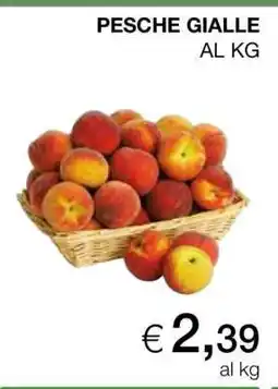 Coop PESCHE GIALLE offerta