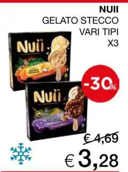 Coop NUII GELATO STECCO VARI TIPI X3 offerta