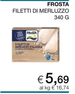Coop FROSTA Filetti di Merluzzo offerta