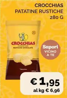 Coop CROCCHIAS PATATINE RUSTICHE offerta