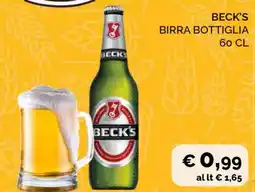 Coop BECK’S BIRRA BOTTIGLIA 60 CL offerta