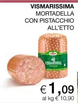 Coop Vismarissima Mortadella con Pistacchio offerta