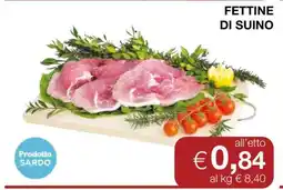 Coop Fettine di suino offerta