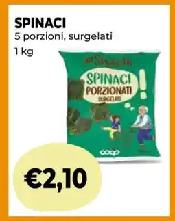 Coop Spinaci offerta
