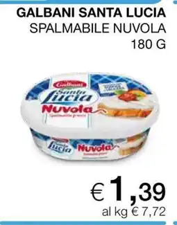Coop Galbani Santa Lucia offerta