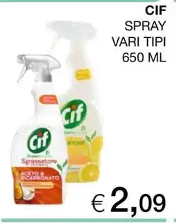 Coop CIF Spray offerta