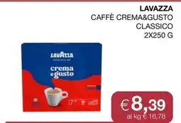 Coop LAVAZZA CAFFÈ CREMA&GUSTO CLASSICO offerta