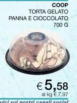 Coop COOP TORTA GELATO PANNA E CIOCCOLATO offerta