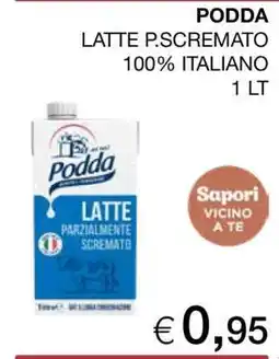 Coop PODDA LATTE P.SCREMATO offerta