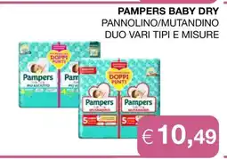 Coop Pampers Baby Dry offerta