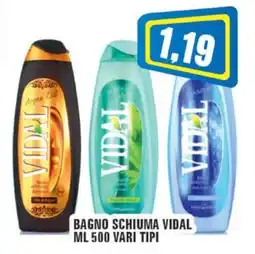 Punto Vigas Bagno schiuma Vidal offerta