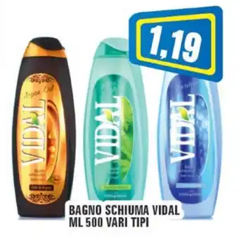 Bagno schiuma Vidal