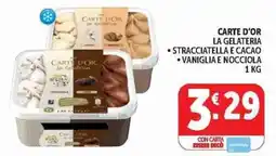 Deco Supermercati Carte d'Or la gelateria offerta