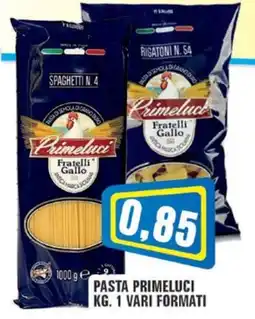 Punto Vigas Pasta Primeluci offerta