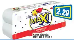 Punto Vigas Carta igienica Maxi XXL offerta