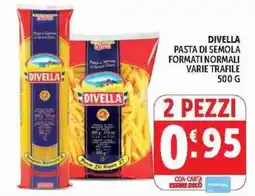 Deco Supermercati Divella pasta di semola offerta