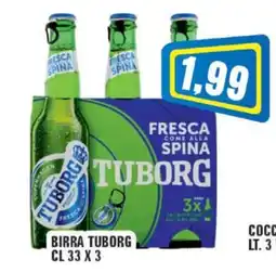 Punto Vigas Birra Tuborg offerta
