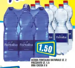 Punto Vigas Acqua Fontalba Naturale offerta
