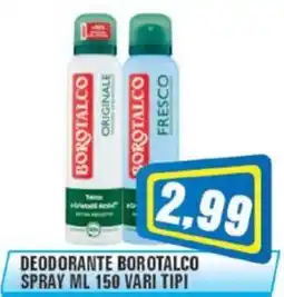 Punto Vigas Deodorante Borotalco Spray offerta