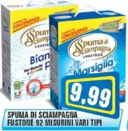 Punto Vigas Spuma di sciampagna lavatrice offerta