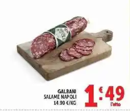 Deco Supermercati Galbani Salame Napoli offerta
