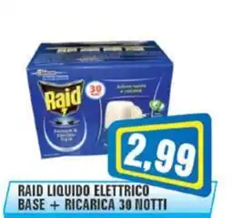 Punto Vigas Raid liquido elettrico offerta