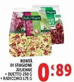 Deco Supermercati Bontà di stagione julienne offerta