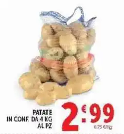 Deco Supermercati Patate offerta