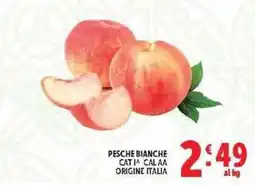 Deco Supermercati Pesche bianche offerta